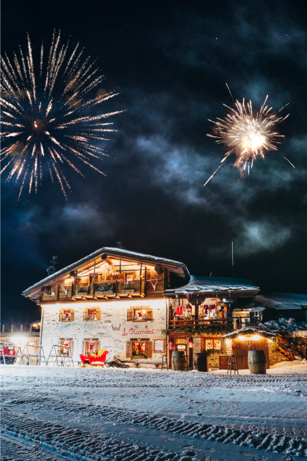 Book your New Year's Eve at the chalet here - €250 per person excluding drinks