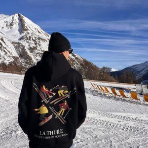Sweatshirt visit la Thuile black